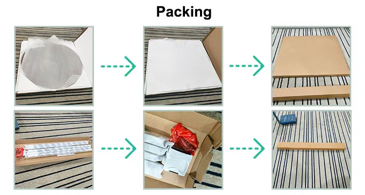 Dinning Table Set Modern Elegant Dining Table Dining Room Furniture Kitchen Table Clear Glass Tempered Glass 8 Seats 10pcs