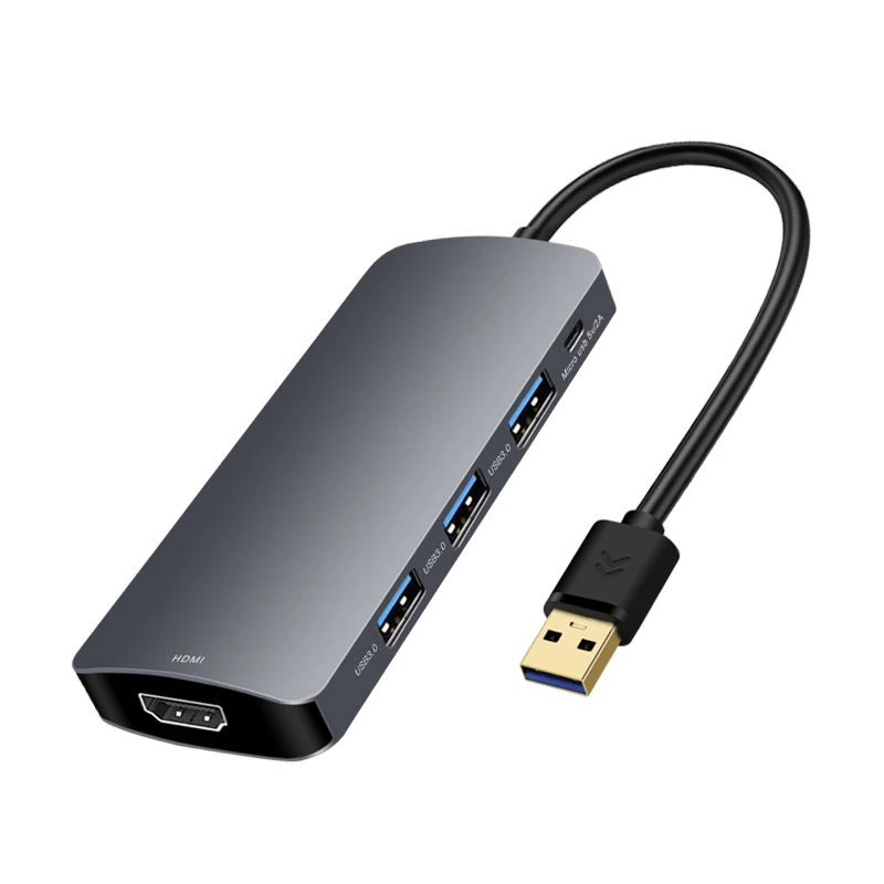  USB3.0 видеоконвертер 5 в 1 док-станция с