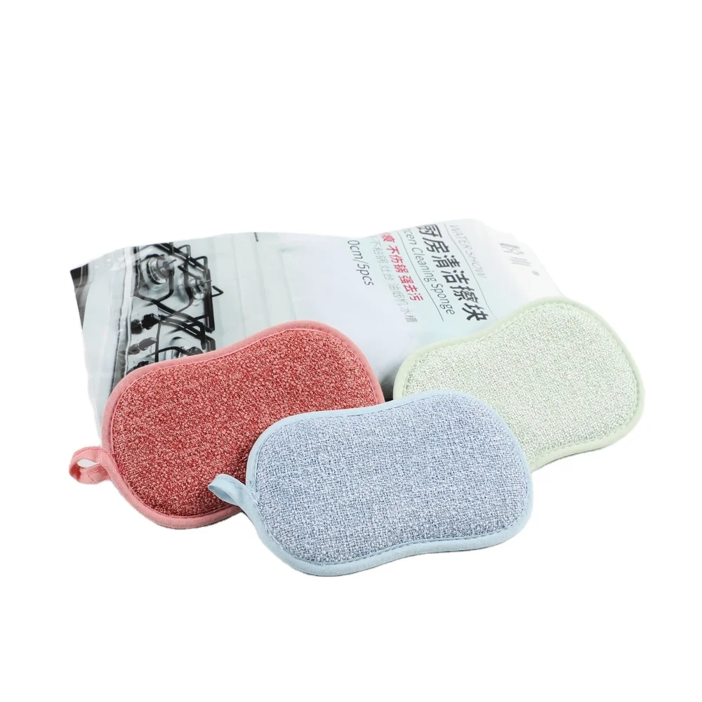 custom  vaccum sealer bags 5 is installed kitchen beauty sponges brush made in china dish washing sponge