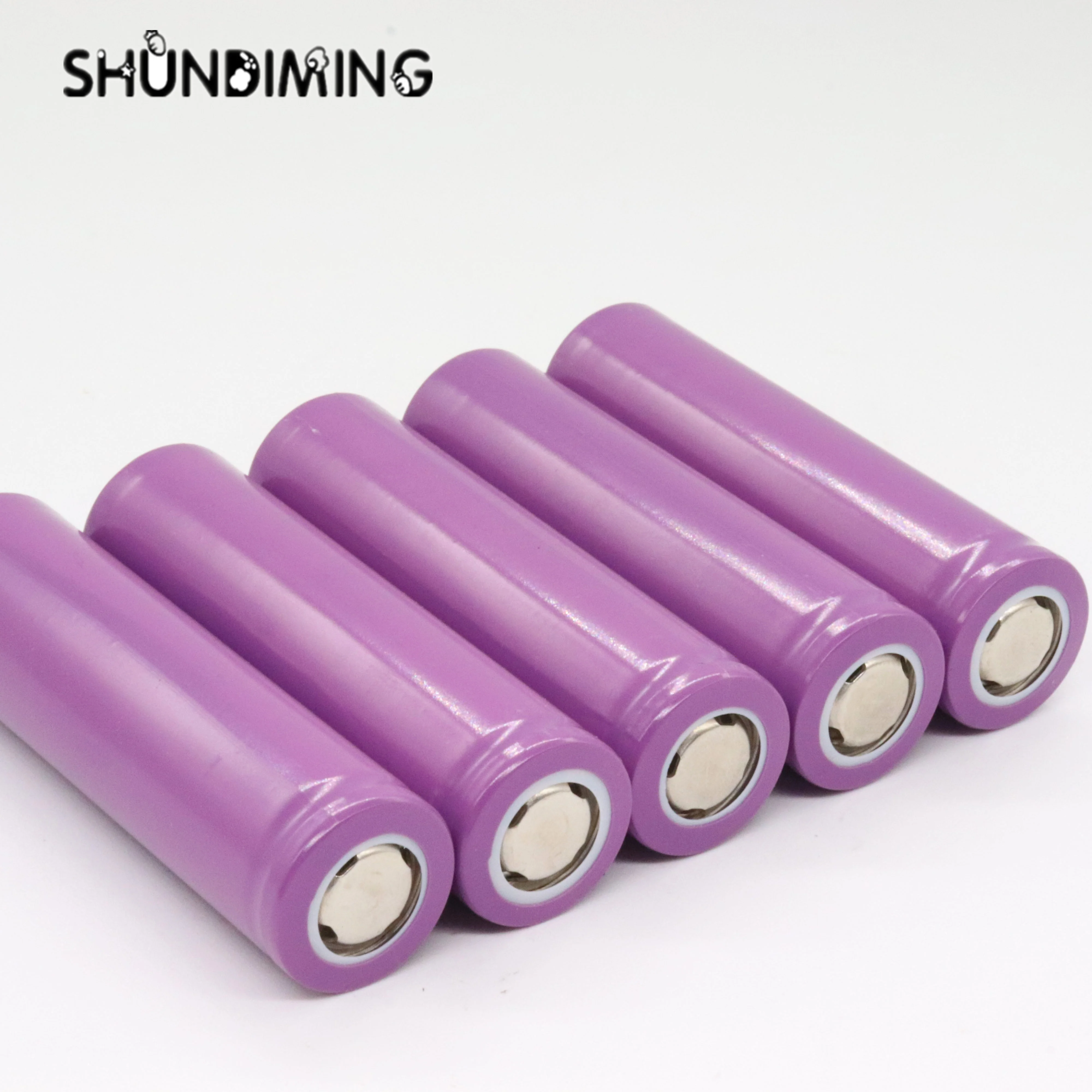 Factory price 18650 customized capacity 2400/2600/3000mah rechargeable 3.6 volt lithium battery