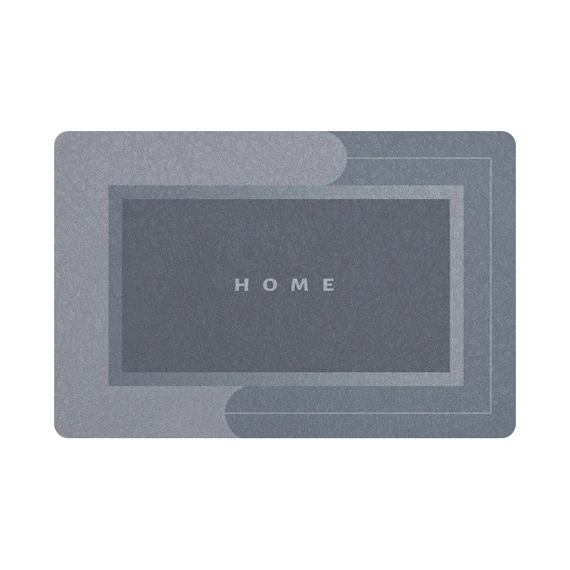 Грязеотталкивающий нескользящий Быстросохнущий коврик для ног напольный ванной диатомита