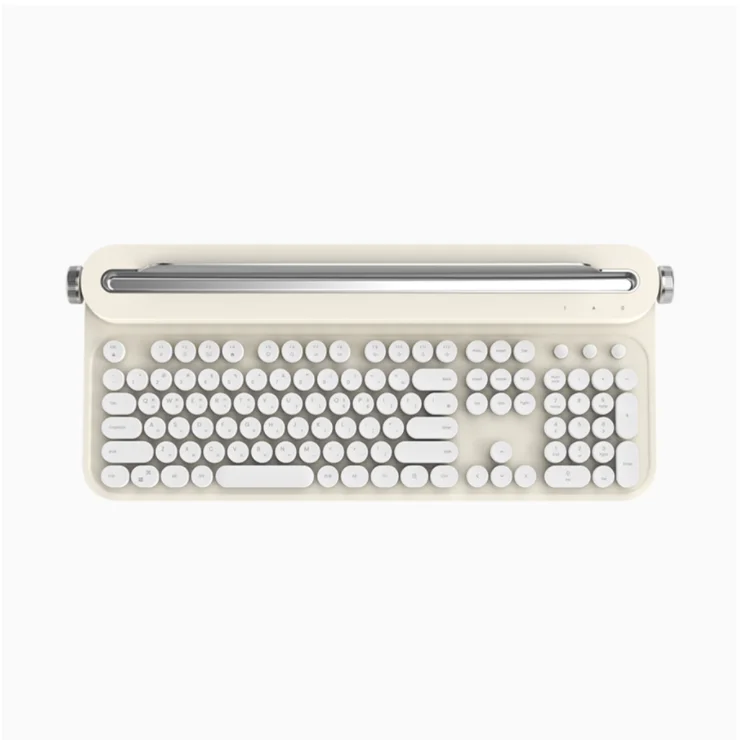 ACTTO 2021 Professional custom keyboard for laptop 106 Keys magic BT keyboard for tablet Stylish retro wireless keyboardB505