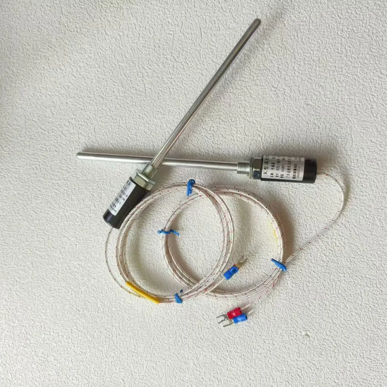 K-type oven temperature sensor probe K-type thermocouple waterproof temperature sensing rod baking box