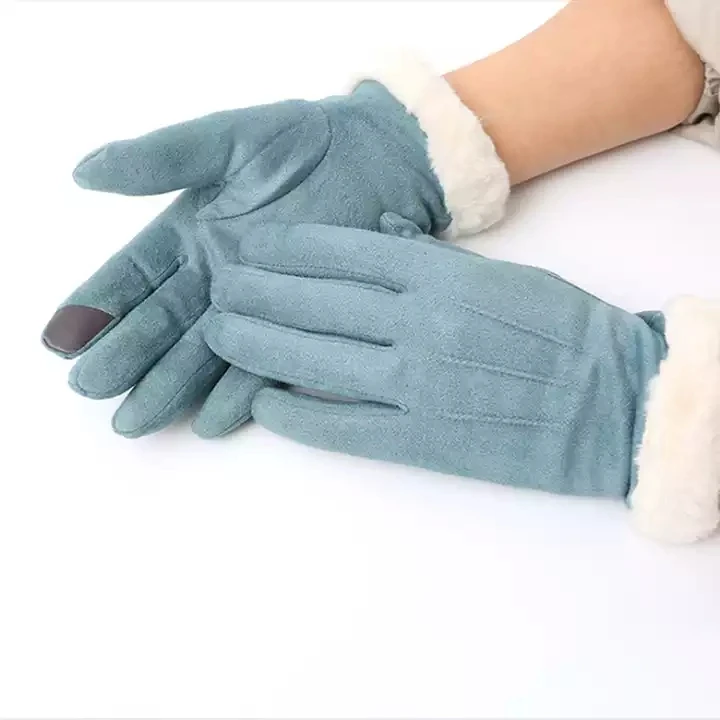 Hot Selling Warm Winter  Gloves Touch Screen Gloves Logo keep warm colorful fashion Thick Gloves