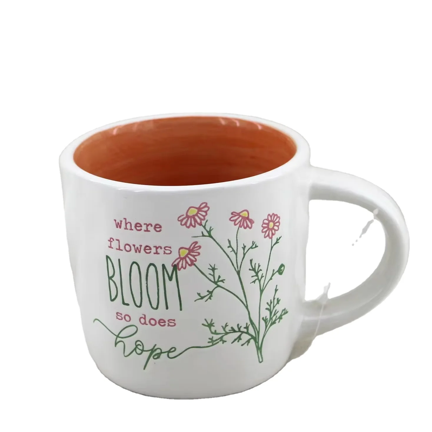 Оптовая продажа Высококачественная Пасхальная декоративная керамическая кружка популярный Настольный светильник керамический праздничный подарок прополка рекламные подарки