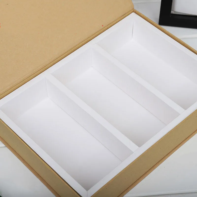 Clamshell Gift Box Sushi Biscuit Cake Candy Cheese Card Slot Packaging Box Custom Logo