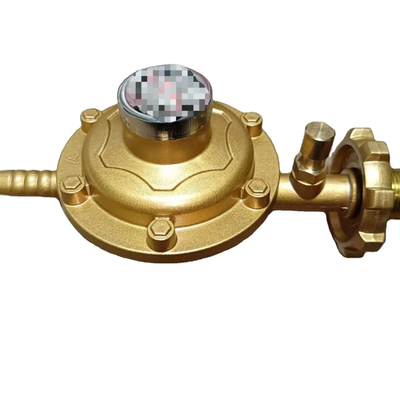Factory Supply Low LPG Gas Pressure Regulator with Meter, Gas Safety Device Regulator with safety