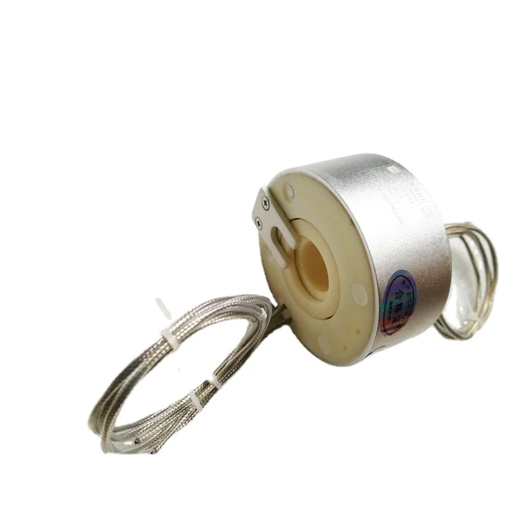 Высокая производительность 2 провода видео-телефон двери 5A 12V проволочная щетка со сквозным отверстием вращающиеся электрические контакты Контактное кольцо