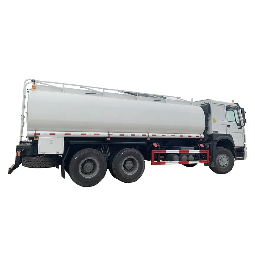 High Efficiency Fuel Tanker 20000 Liters SINOTRUCK HOWO 6X4 Truck with 371 HP engine power for sales