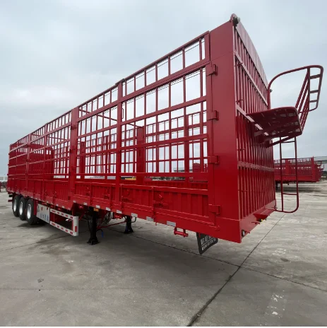 Factory direct sales Special Customized short transportation 9.60m High Fence semi trailer