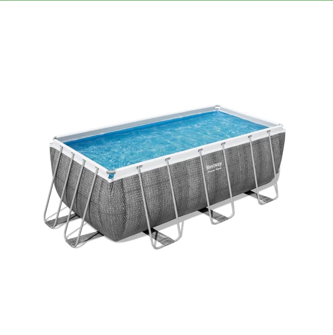 Bestway 56722   Rectangular Bracket Pool Set 4.12m x 2.01m x 1.22m