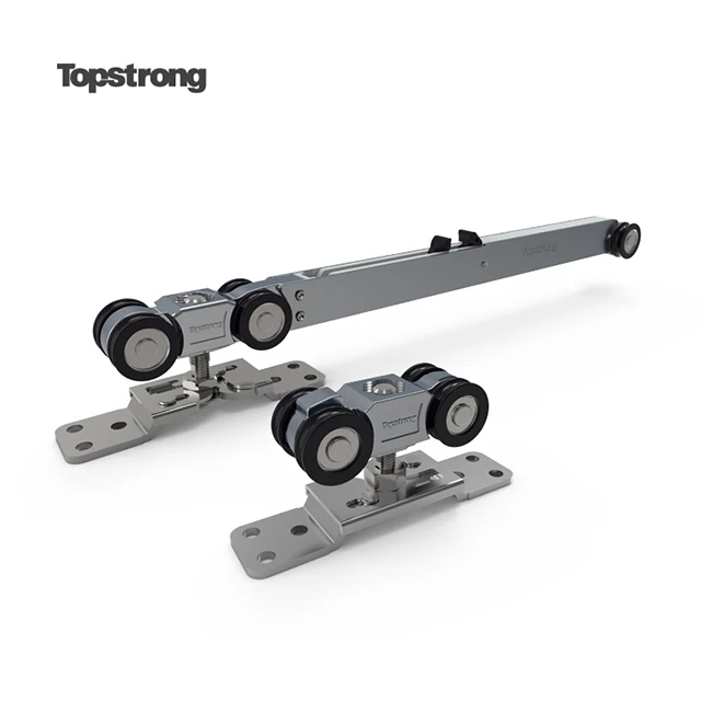  Topstrong бренд загрузки мягкой закрытой нейлоновой подвесной трек двойной раздвижной