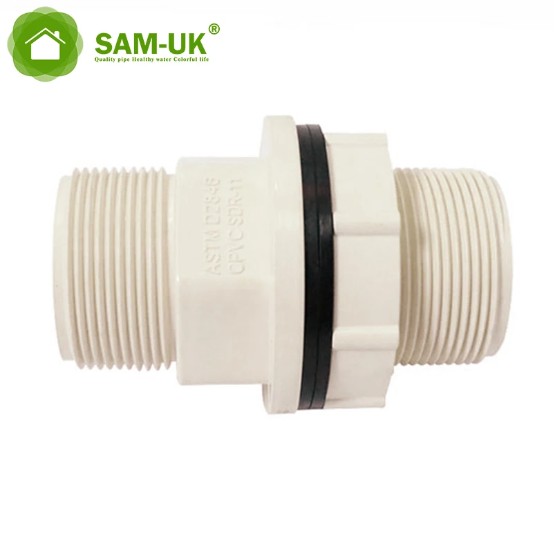 Factory wholesale product plastic upvc cpvc Internal and external threads male adoptor cpvc pipe fittings plumbing