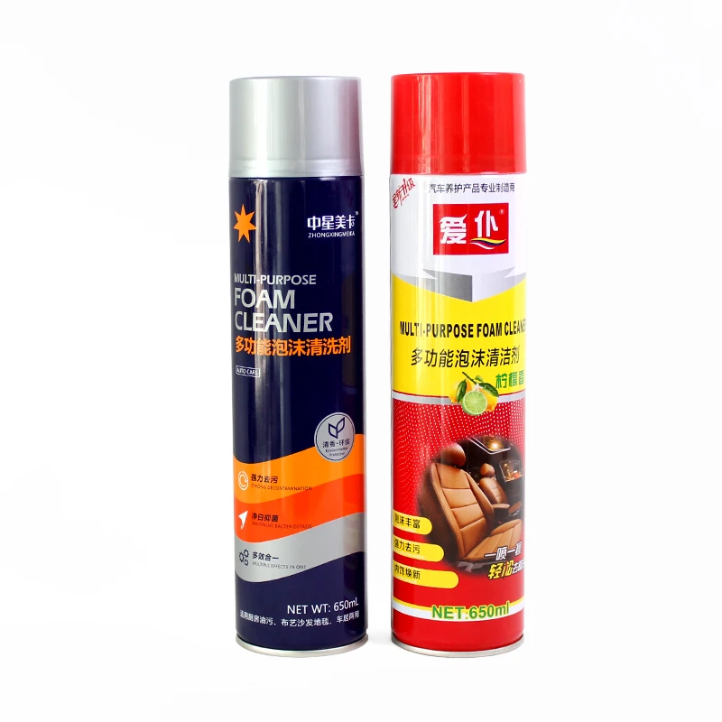 Hot Sale Crash Visor Cleaning Helmet Deodorizer Foam Spray Cleaner