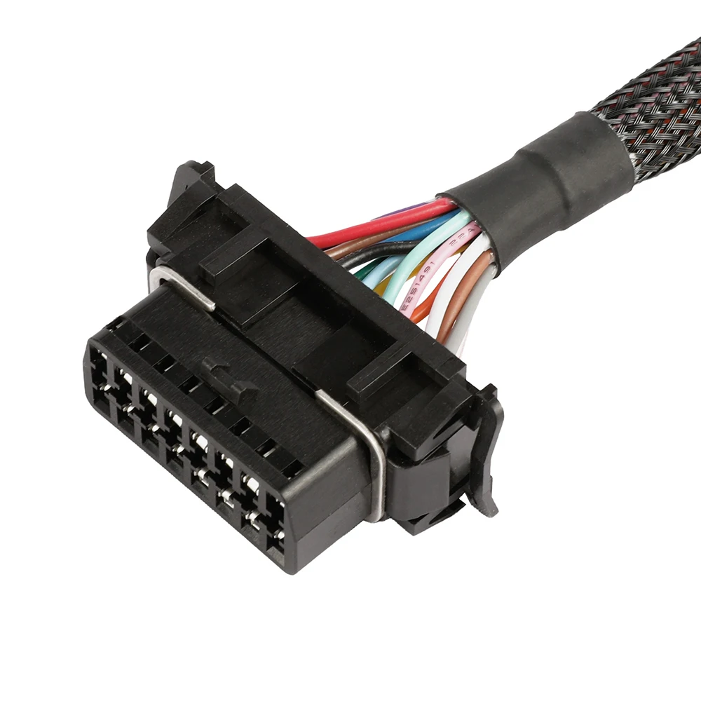 OEM ODM OBD2 OBDii 16 pin male to female Connector cable Y cable
