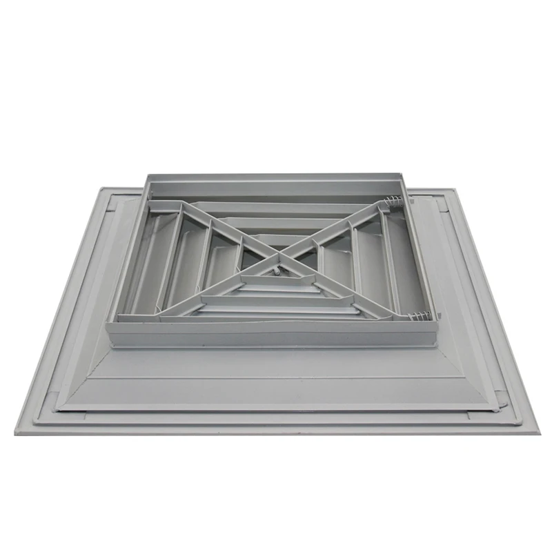 Double Deflection Air Grille for HVAC Duct System