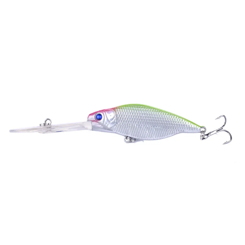 Factory Price Minnow Hard Fishing Lure With Long Big Tongue