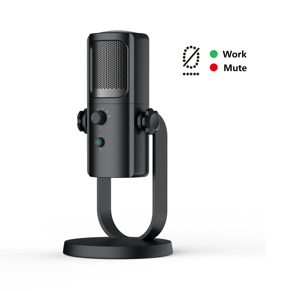 Wholesale Price Podcast Recording USB Condenser Microphone for Phone PC Laptop