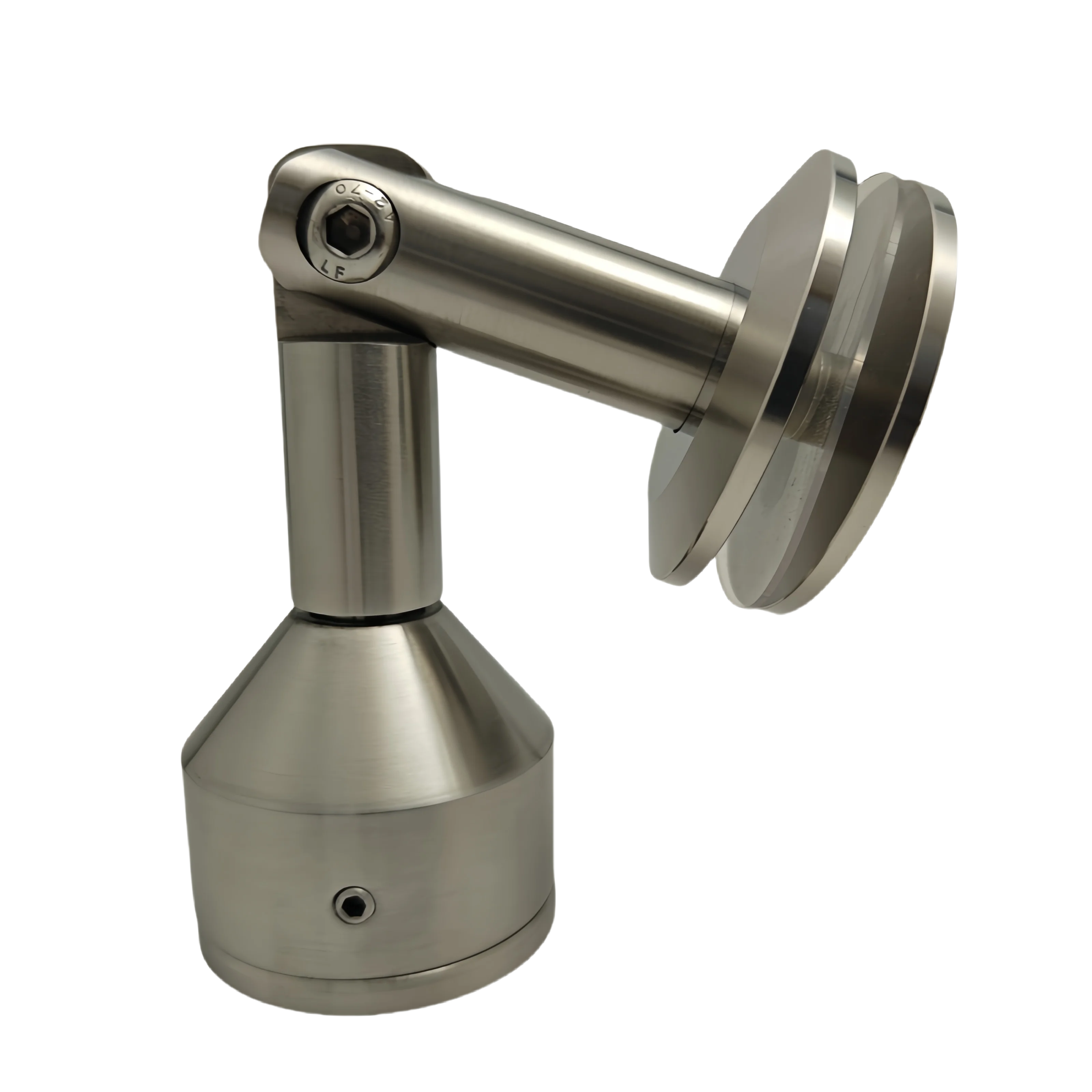 NIFENG Outdoor Laminated Glass Roof Wall/Rod Brackets Accessories Stainless Steel Awning Mounting Kits Glass Door Canopy Bracket