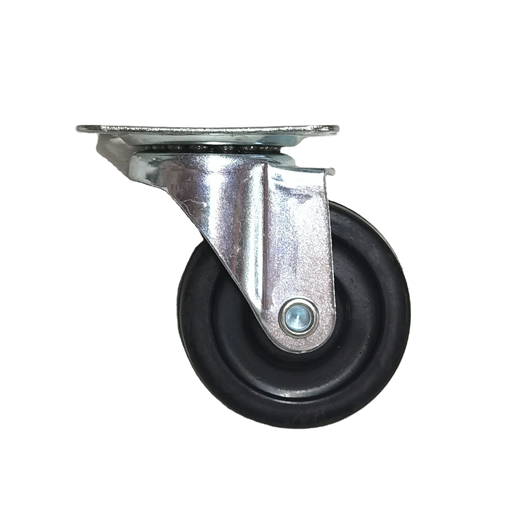 Очистите инвентарь 65 мм вращающееся Черное Резиновое Колесико 2 5 дюймов колесо тележки для мебели/шкафа/тачки/ручной