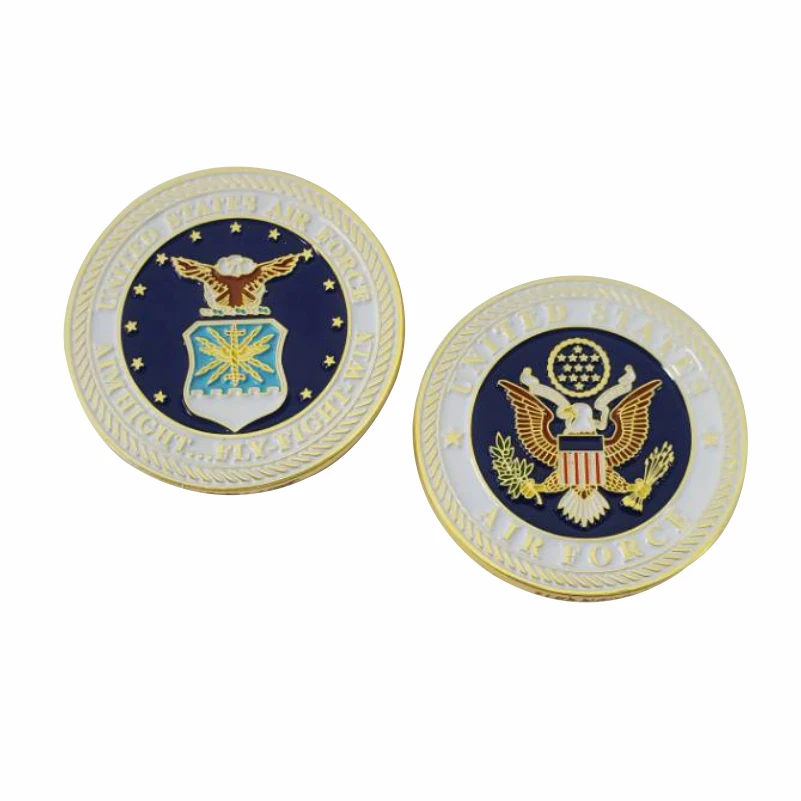 Coin Maker Challenge Collectible Coin for Sale Gold Air Force Metal Wholesale Cheap Prices Custom 3D Souvenir Alloy