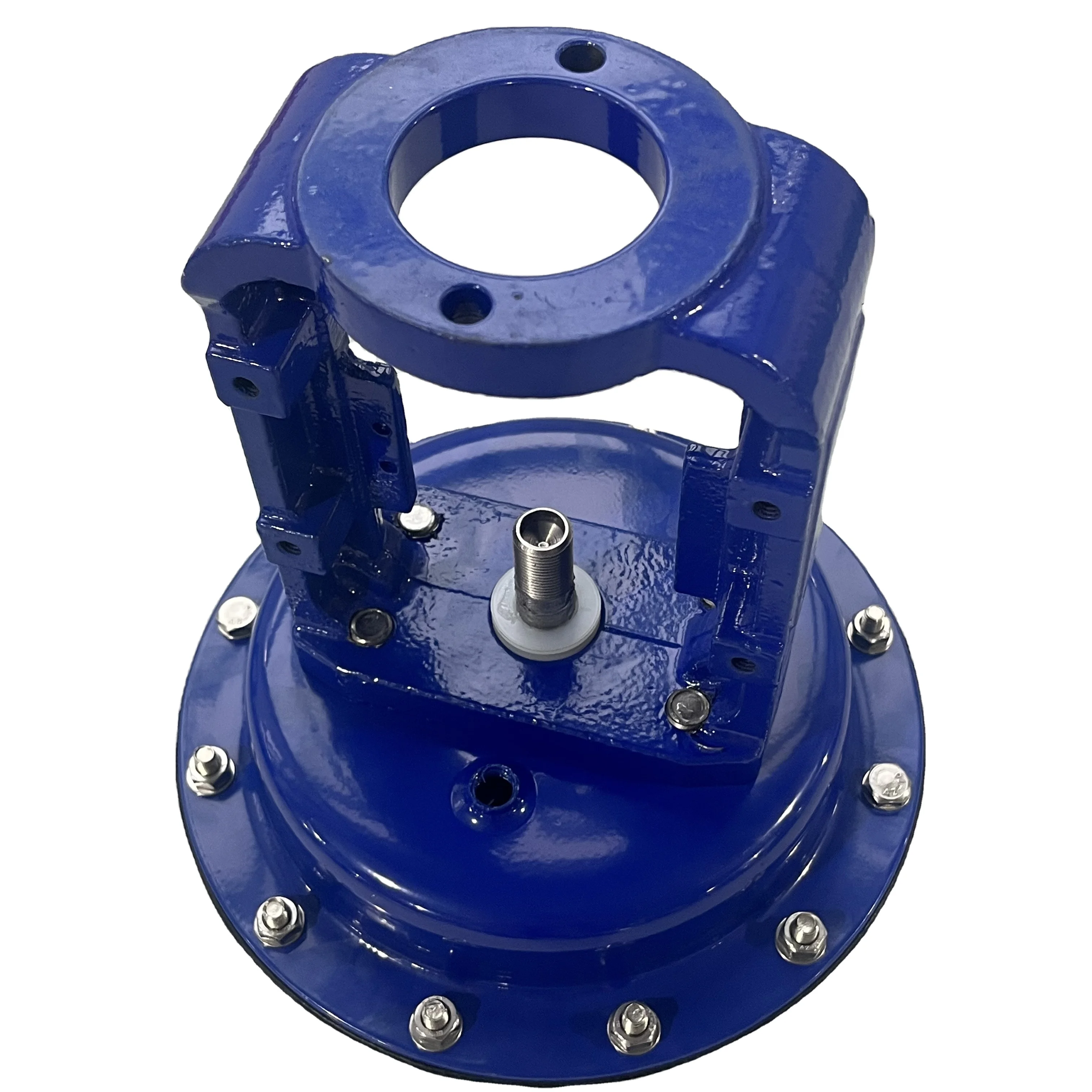 Zhejiang factory single seat control valve steam heat conduction film actuator