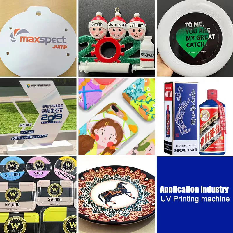 Varnish printing  UV Printer BYT-2513P-G6 Wood Glass Metal Acrylic Ceramic Tiles  Printing