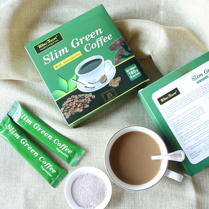 Wholesale multi-flavor, high-quality and low-calorie detoxification slimming instant coffee
