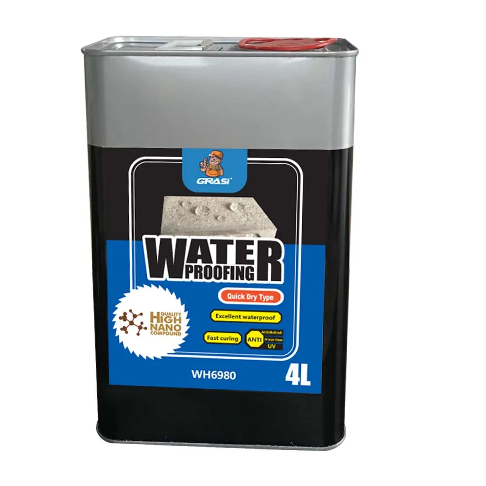 Lavatory Hydrophobic Cement Products Waterproof Balcony Cement Brick Nano Dry Time Fast Silicone Sealant Impregnant Coating