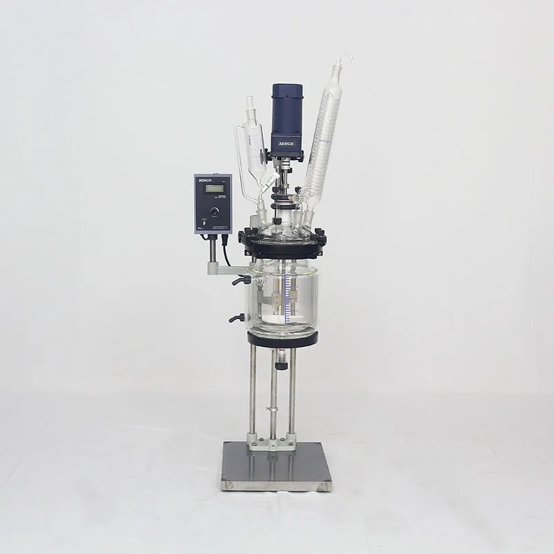 
Laboratory high quality 1L-200L chemical reactor(jacketed glass reactor FC302 