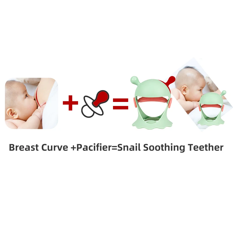 2022 Baby Product  Animal Mushroom Silicone Teething Toys Teether for Boys Girls 3 Months Babies