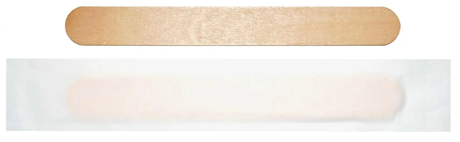 5.5 Inch Wooden Disposable Round Sticks Tongue Depressor Medical Crafts