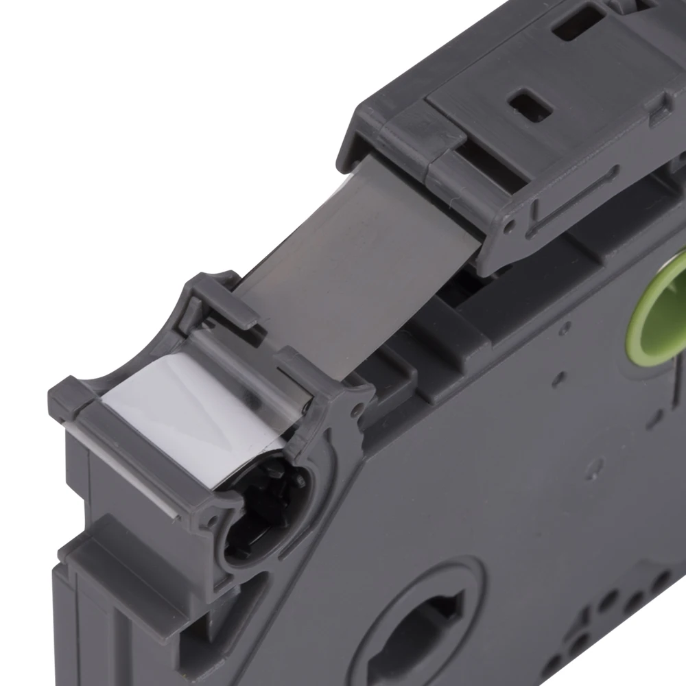 Weemay TZe231 laminated adhesive tape black on white 12mm 8m cassette tape recorder for Brother p-touch label printer