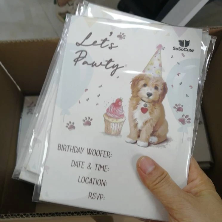 Customization fold thank you cards business card printing three fold flyer leaflet print greeting  PVC card