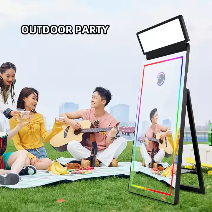 Magic Wedding 360° Selfie Station Instant Overhead Photobooth Kiosk Photo Booth Machine for Camera & SLR Photography
