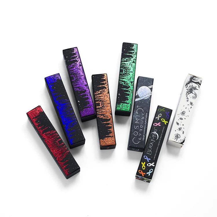 Promotional hot sale lip gloss custom lipgloss packaging box cosmetic