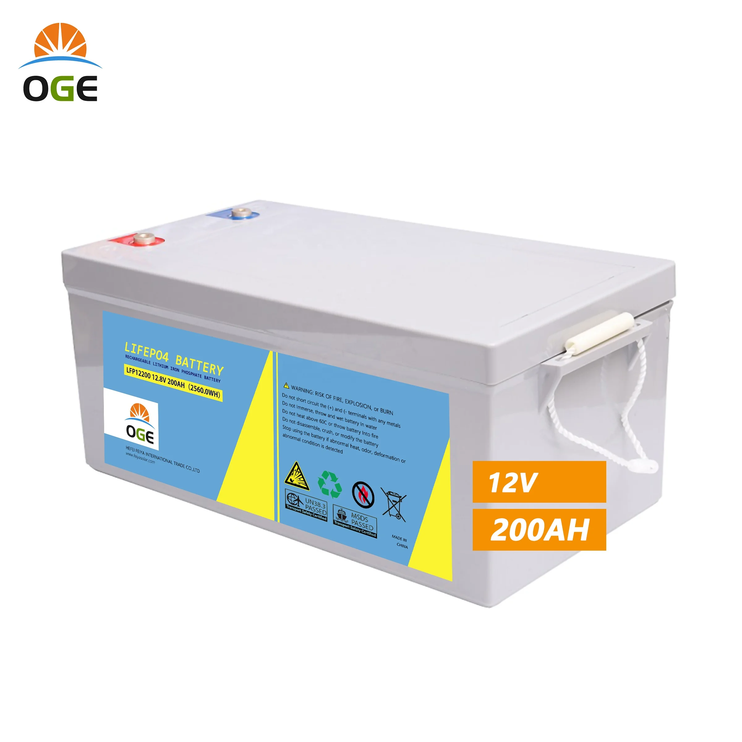 Hot Sales 48 24 12 V 100ah 200ah Lithium Solar Battery 12v 200ah Lifpo4 Battery