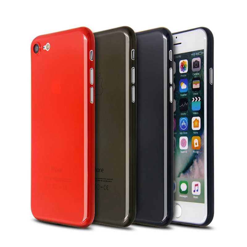 Прямая продажа с завода, Ультратонкий чехол 0,35 мм с защитой от отпечатков пальцев для iPhone 8/8 Plus PP