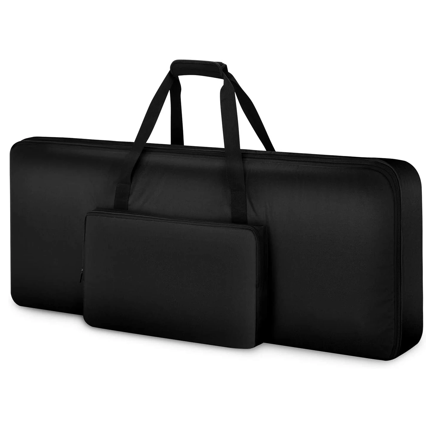 Hot Selling 61 Key Keyboard Case, 600D Nylon Oxford Black 10MM Foam Padding Electricity Keyboard Bag Piano Gig Bag