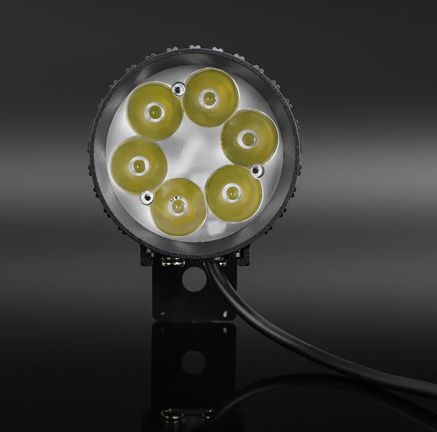 Mountain Light For Cycle Bike Bicycle Accessories Ebike Headlight 12v 24v 36v 48v 60v 72v Licht Mit Horn