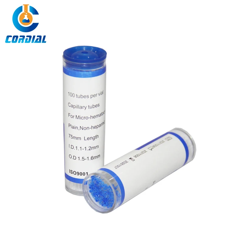 CORDIAL MedLab 1292R 1292B Capillary sampling tube