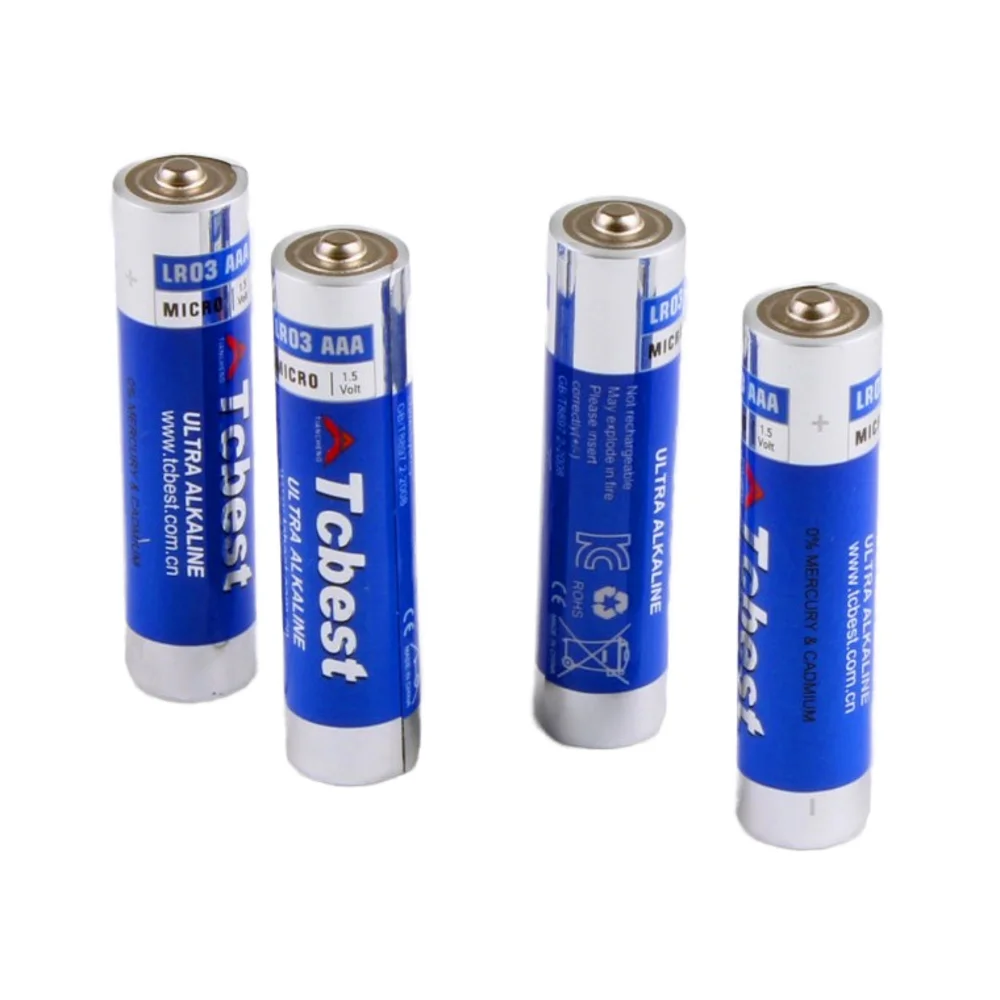 No Rechargeable Battery OEM Accepted Jacket Toys Tools Electronics Power Time Foil Shelf Origin ROSH 1 5v Lr03 Aaa