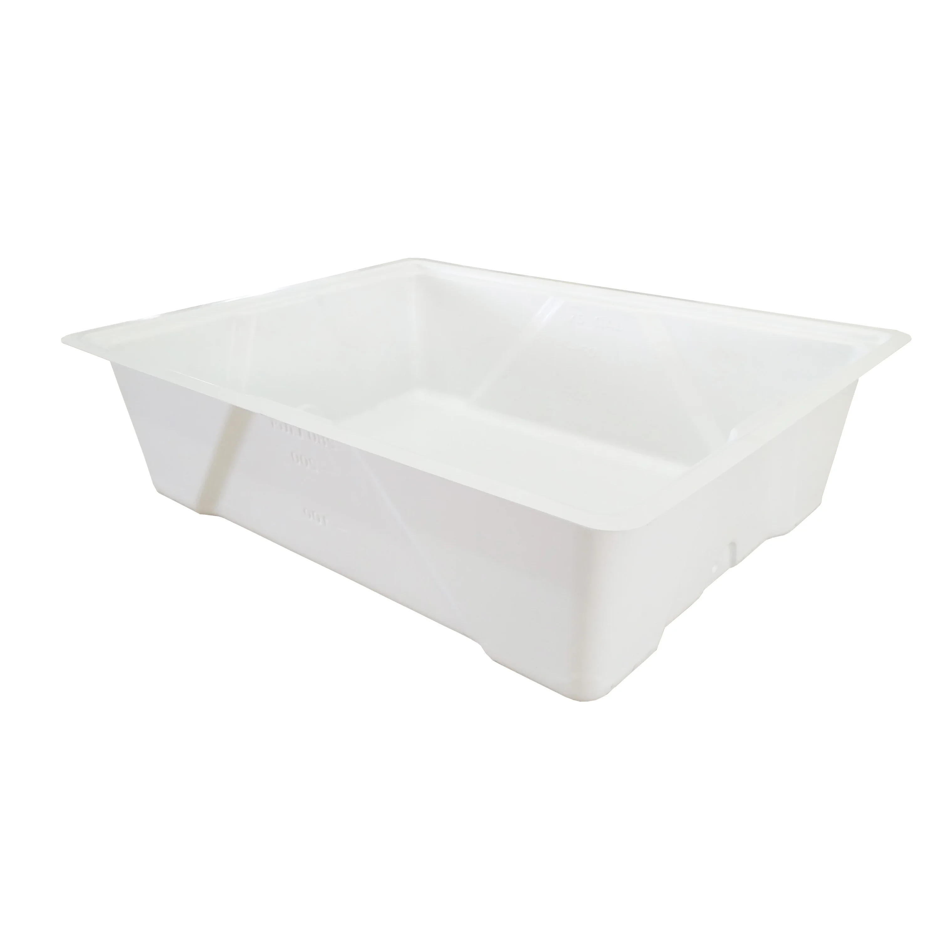 Hydroponics Black White ABS Plastic Fodder Hydro Flood and Drain Tray for greenhouse