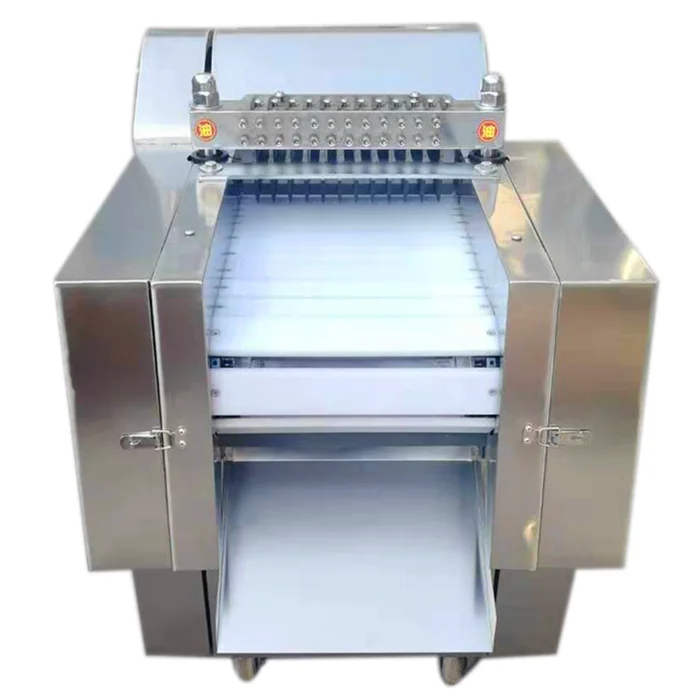 Frozen Meat Cube Chicken Cutting Machine For