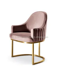 restaurant dining chairs leather minimalist design modern living room chairs furniture luxury dining chair italian velvet fabric