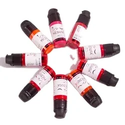 OEM Available Microblading Pigment OEM PMU Supplies PMU Lip Eyebrow Tattoo Ink Organic Permanent Makeup Pigment