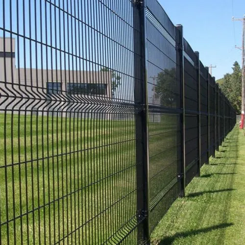 3d curved yellow home outdoor decorative garden welded wire mesh fence and without curved fences for sale