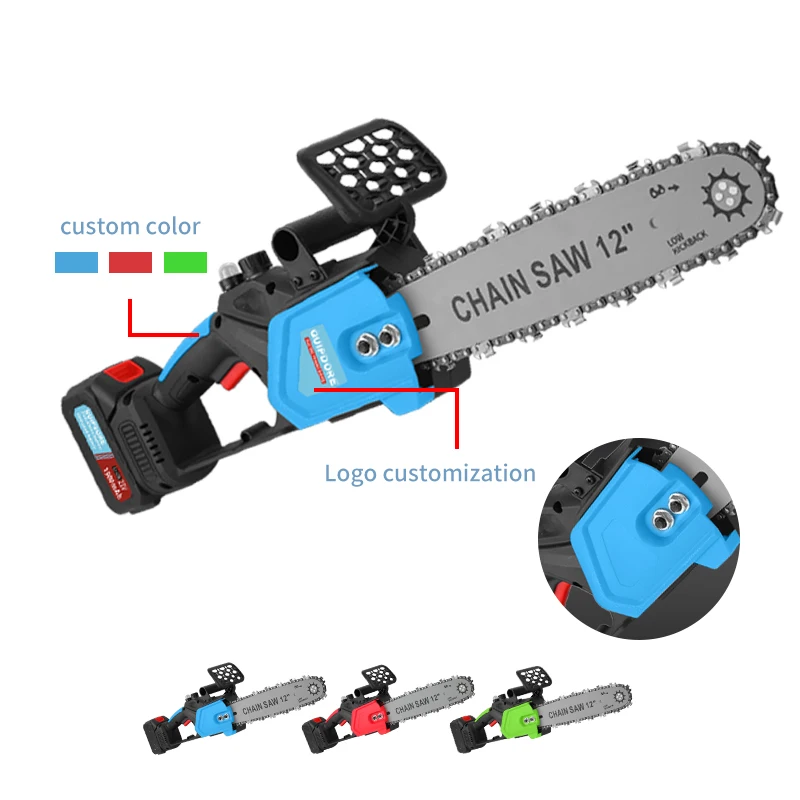 12 Inch Pure Copper Saw Industrial Lithium Hand Garden Tool Electric Battery Operated Factory Direct Wholesale Hot Selling Wood