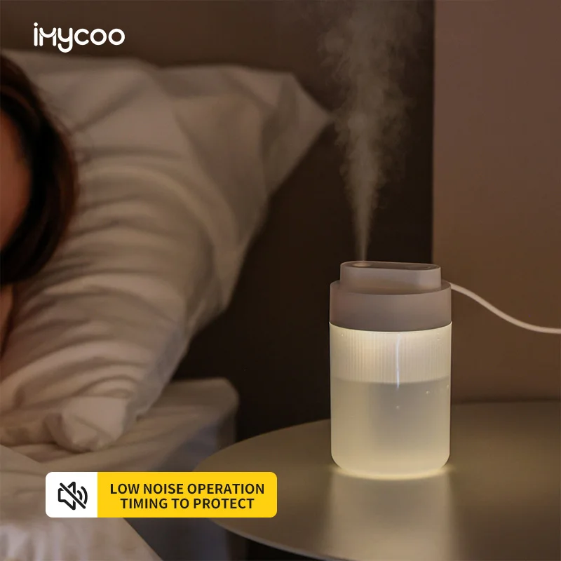 Миниатюрный увлажнитель воздуха в бутылках с логотипом на заказ, миниатюрный ультразвуковой увлажнитель, распылитель воздуха с подсветкой