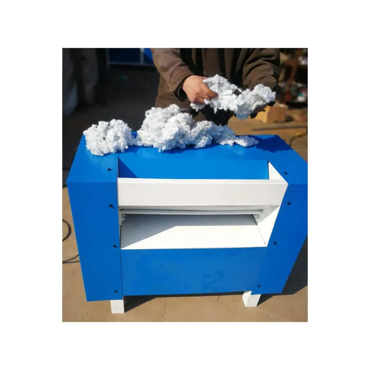 High quality fiber opener hollow polyester fiber opening machine for pillow cushion filling machine for sale